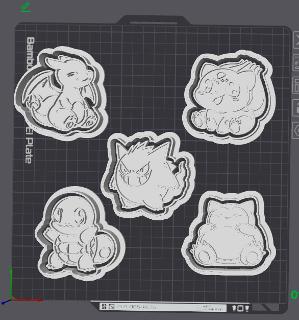 Cortadores de galleta pokemon