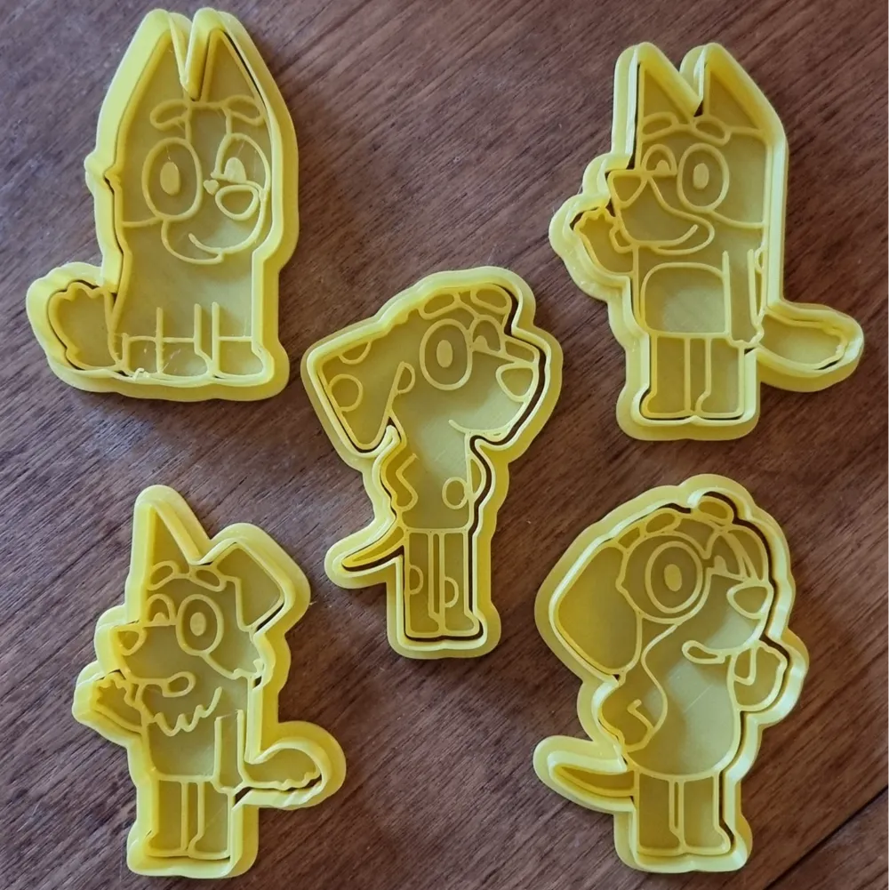 Cortadores de galleta Bluey