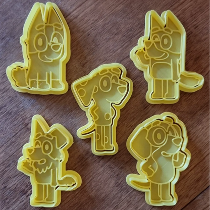 Cortadores de galleta Bluey