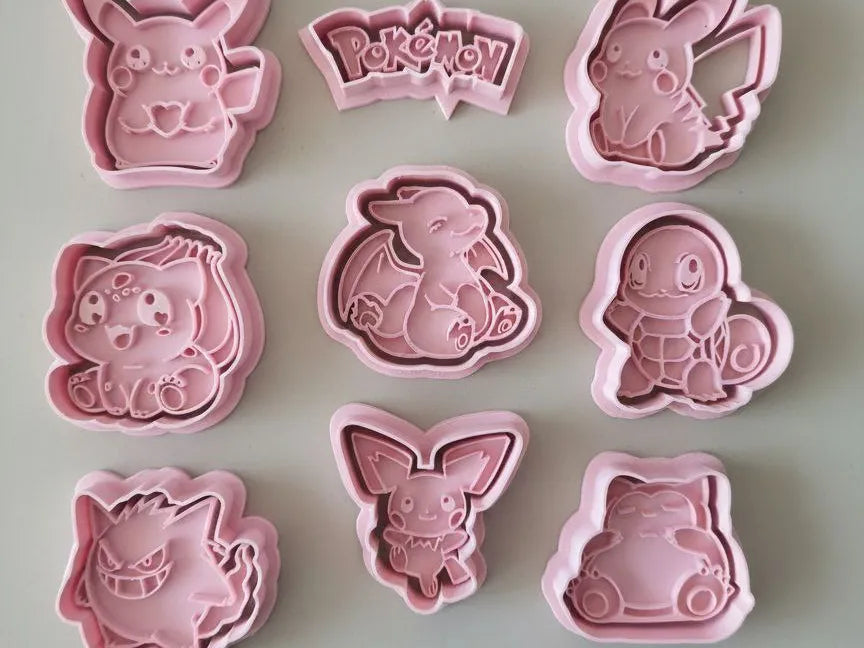 Cortadores de galleta pokemon