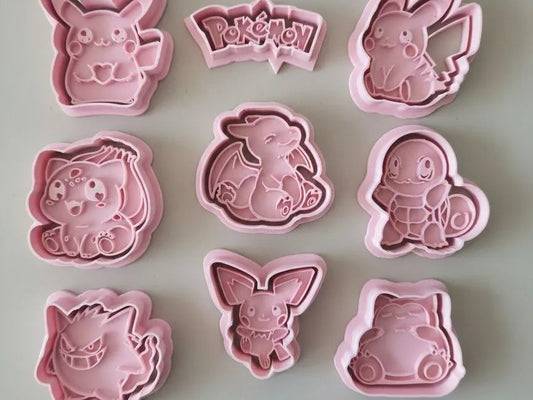 Cortadores de galleta pokemon