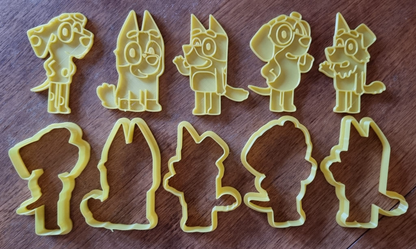 Cortadores de galleta Bluey